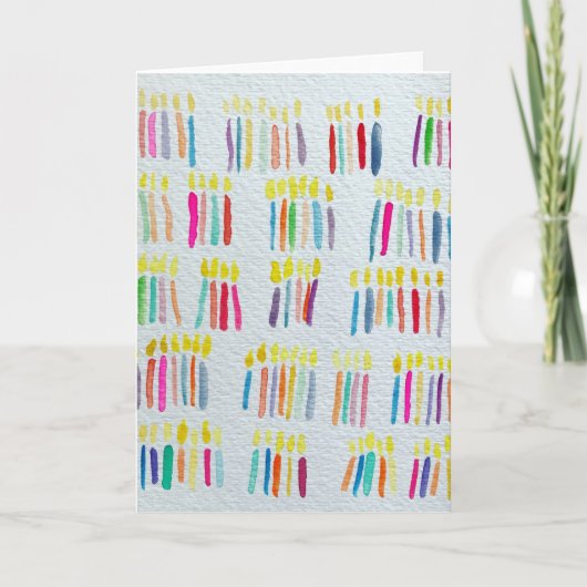 願いを叶えろ！誕生日キャンドルカード カード (正面)