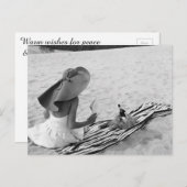 願いを暖めて下さい シーズンポストカード (正面/裏面)