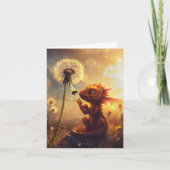 願いを込めたカードを作りましょう サンキューカード (正面)