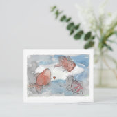 願いを込めた魚 ポストカード (スタンド正面)