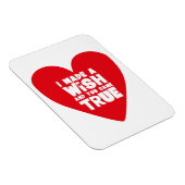 願いを込めてラブハート マグネット (右側)