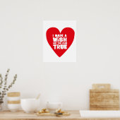 願いを込めて Love Heart ポスター (キッチン)