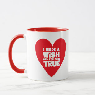 願いを込めて Love Heart マグカップ