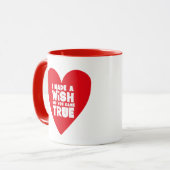 願いを込めて Love Heart マグカップ (正面左)