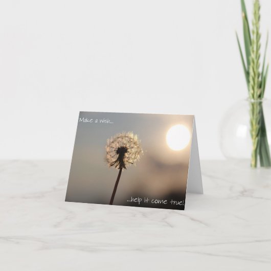 願いを…作って下さい カード (正面)