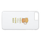 願いビールおもしろいなデザインでした Case-Mate iPhoneケース (裏面(横))