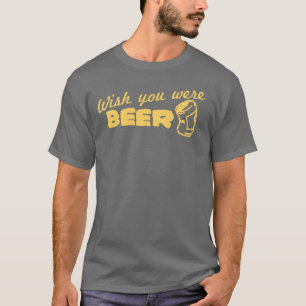 願いビールでした Tシャツ