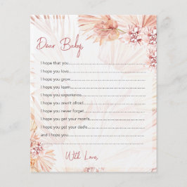 願いベビーカードボホ赤面シャワー散水