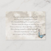 願い事の井戸のギフトカード エンクロージャーカード (裏面)