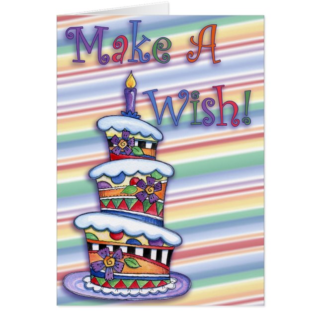 願い事をする (正面)