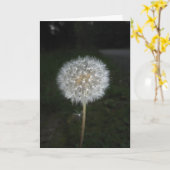 願い事をする カード (黄色い花)