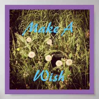 願い事をする ポスター