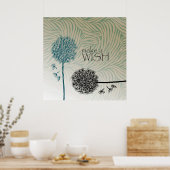 願い事をする ポスター (キッチン)