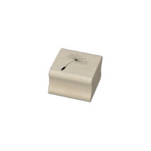 願い事をタンポポの種にする | Motifゴム印