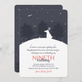 願い事を星に託して 招待状 (正面/裏面)