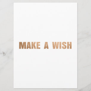 願い事を書き留める カード