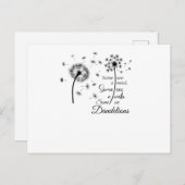 願い事を見る人もいれば、ダンデリオンを見る人もいる ポストカード (正面/裏面)