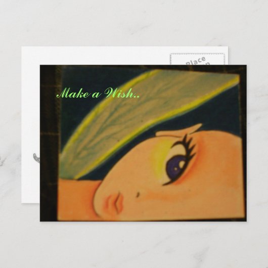 願い事を… ポストカード (正面/裏面)