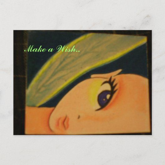 願い事を… ポストカード (正面)