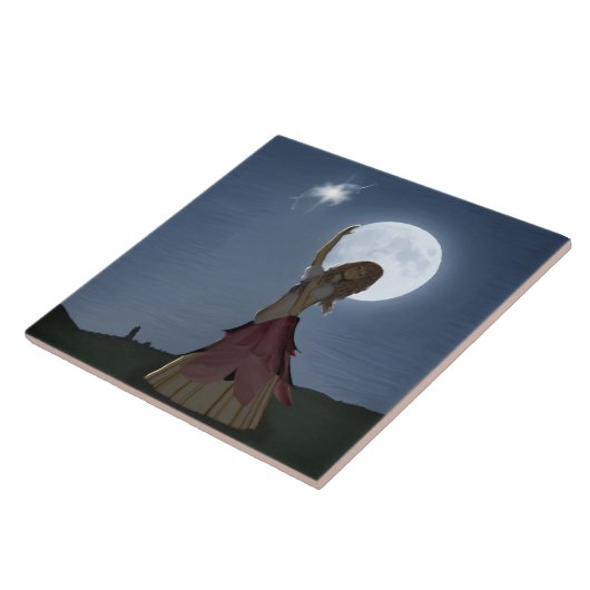 願い事来実 タイル (側面)