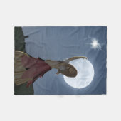 願い事来実 フリースブランケット (正面(横))