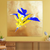 願い花 キャンバスプリント (インサイチュ (リビング))