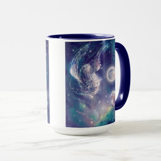 願い マグカップ (正面右)