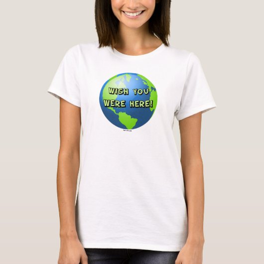 願いTシャツここにいました Tシャツ (正面)