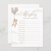 願うベビー私たちは赤ちゃんシャワーを待つことができ (正面/裏面)