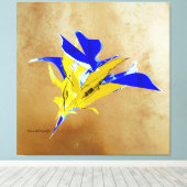 願う花 キャンバスプリント (インサイチュ (ウッドフロア))