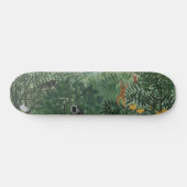 類人猿とヘビの熱帯林（ルソー） スケートボード (横)