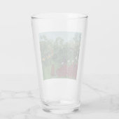 類人猿とヘビの熱帯林（ルソー） タンブラーグラス (裏面)