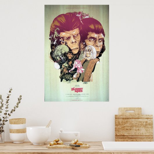 類人猿の惑星 ポスター (キッチン)
