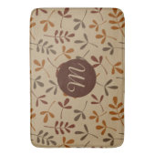 類別紅葉Ptn (パーソナライズされた) バスマット (正面縦)