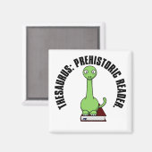 類義語辞典：先史時代の読み手だった恐竜 マグネット (正面/裏面)