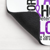 類肉腫症のための治療を見つけること マウスパッド (コーナー)