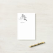 顧客おもしろいサービスのユーモアItノートの投稿 ポストイット (デスク上)