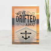 顧客が事業を離れて休眠中 案内状 (正面)