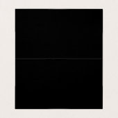 顧客とカウンター用のビジネス用テントカード 名刺 (内部フラット)