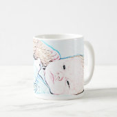 顧客のためにパーソナライズ コーヒーマグカップ (正面右)