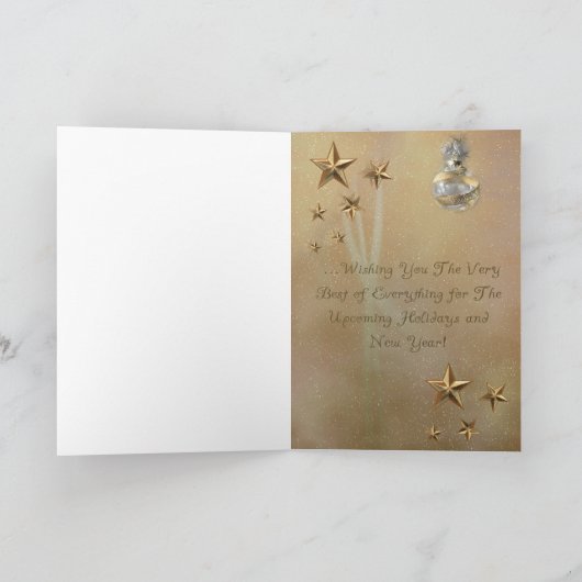 顧客のためのCustom-made Company休日カード シーズンカード (内部)