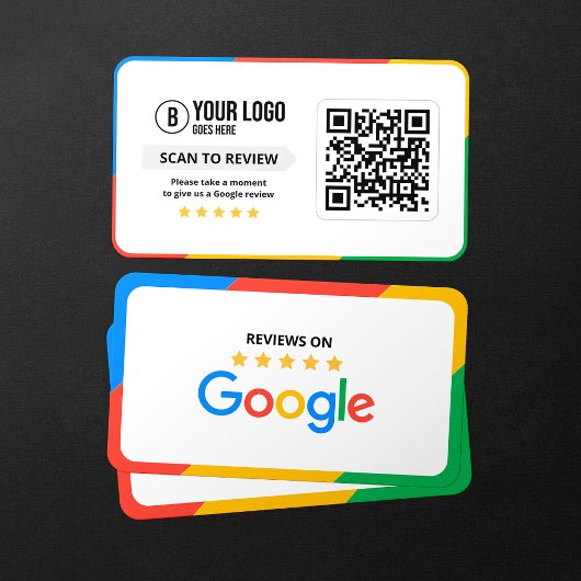 顧客のグーグルレビュー QRコード ビジネスレビュー 名刺