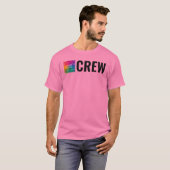 顧客の両面プリントメンズクモダンルー Tシャツ (正面フル)