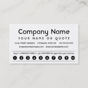 顧客の評価カード ロイヤリティカード