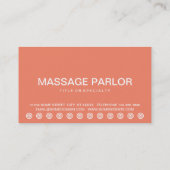 顧客はっきりしたロイヤリティカード ロイヤリティカード (裏面)