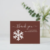 顧客へのホリデーメッセージ ポストカード (スタンド正面)