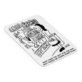 顧客を有する書店の書店 マグネット (右側)