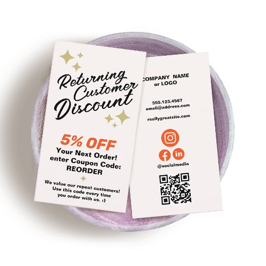 顧客ロイヤリティ割引クーポン 割引カード