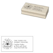 顧客固有のエネルギーヒーラー霊気スピリチュアル ラバースタンプ (押印)