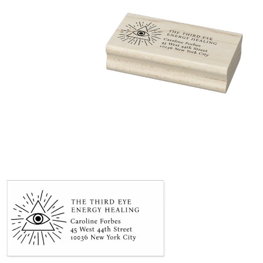 顧客固有のエネルギーヒーラー霊気スピリチュアル ラバースタンプ (押印)